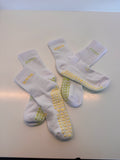 Low Cut - White / Yellow logo
