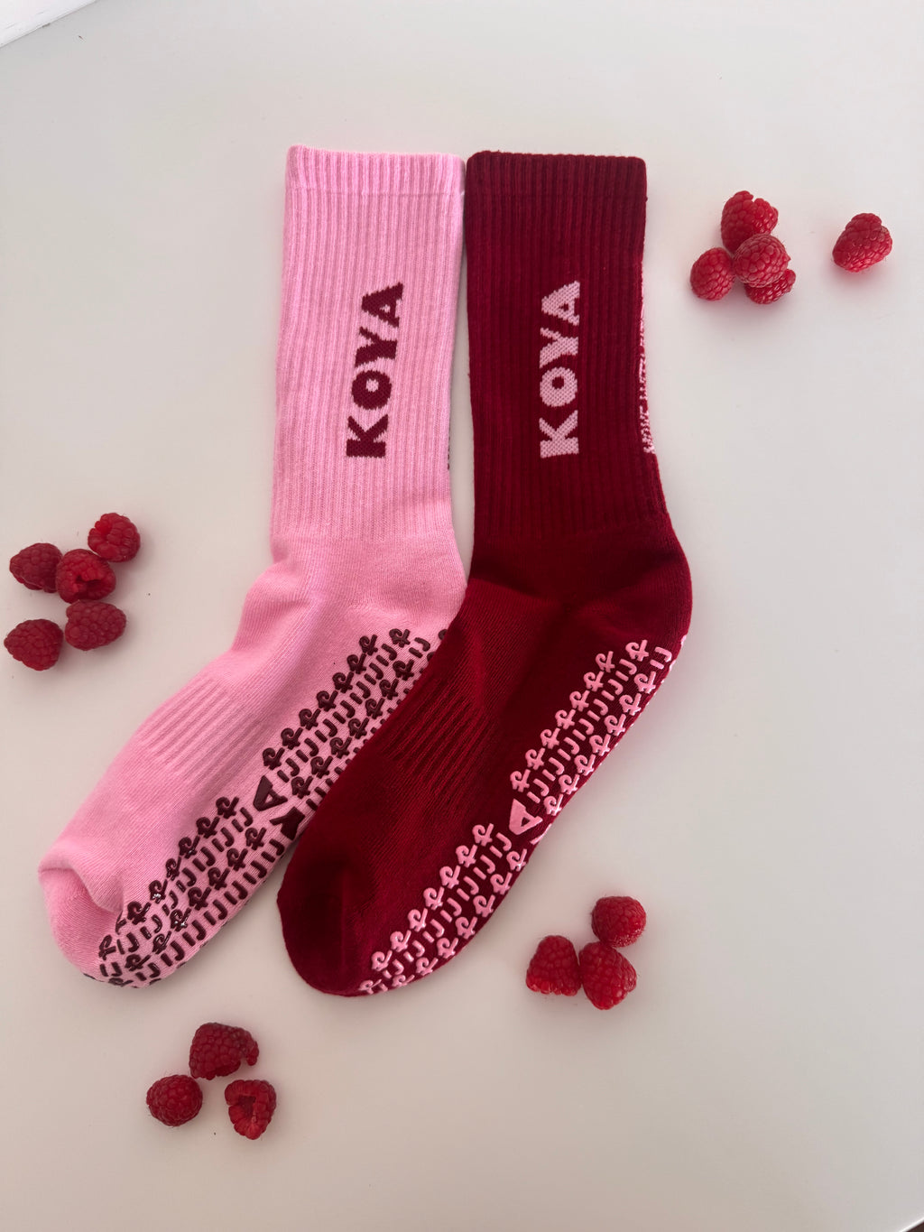 Rosa / Burgundy Logo