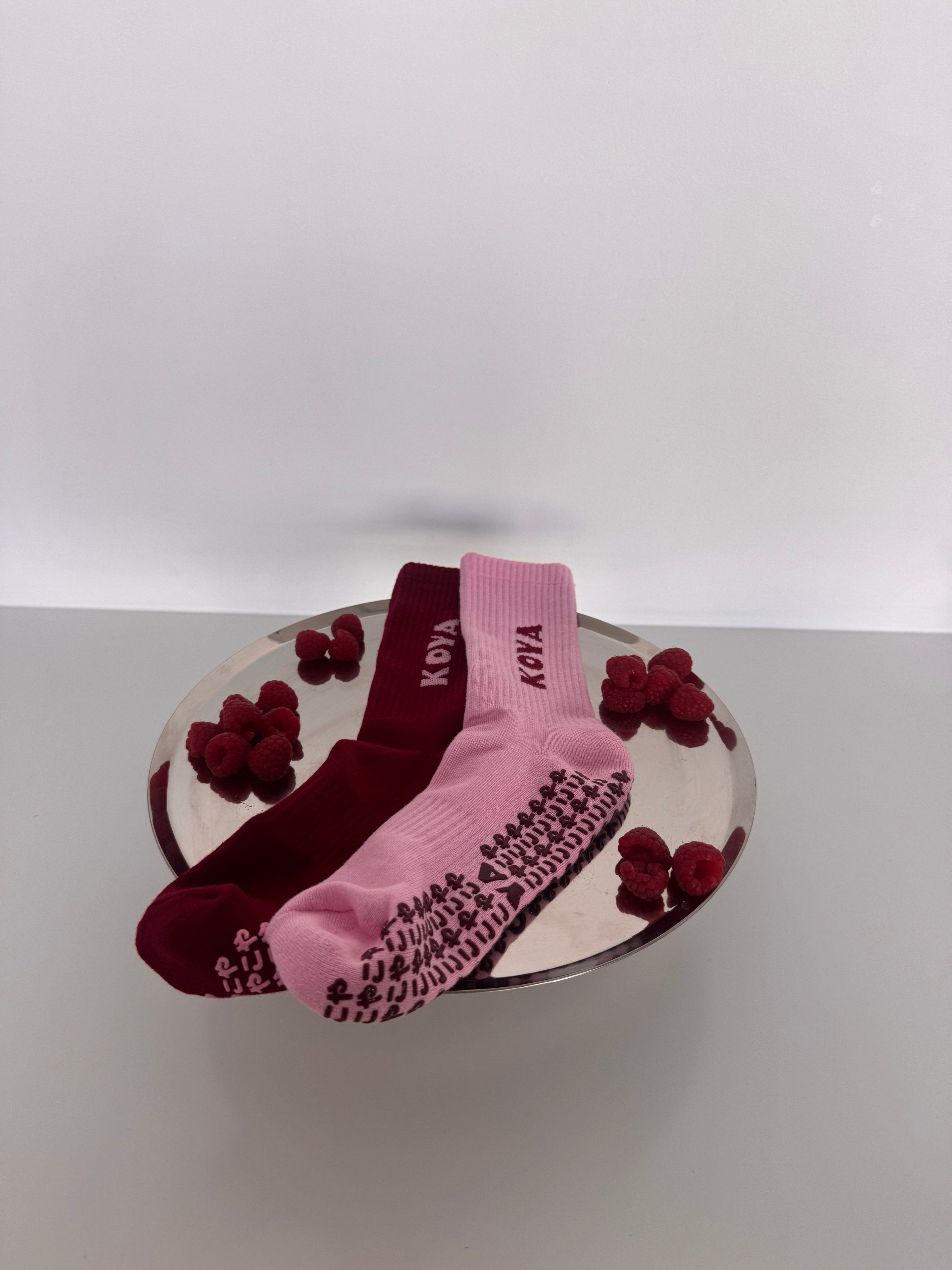 Rosa / Burgundy Logo